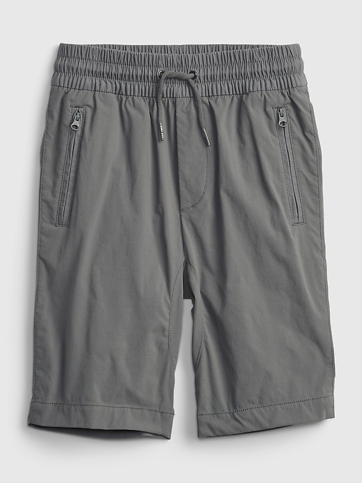 View large product image 1 of 1. Kids Pull-On Hybrid Shorts with QuickDry.