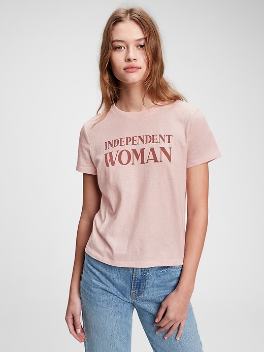 Image number 3 showing, International Womens Day Cropped Graphic T-Shirt
