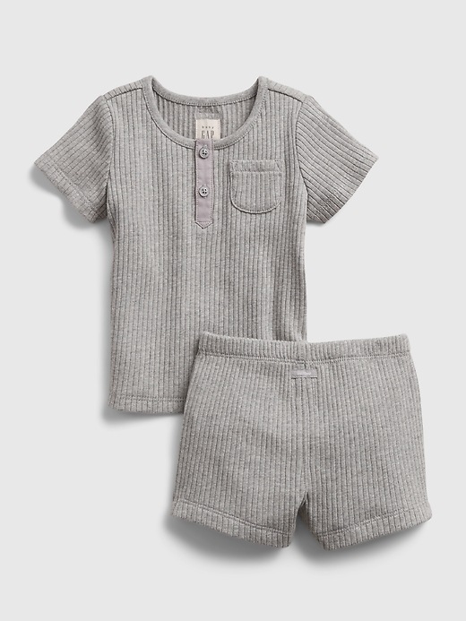 View large product image 2 of 4. Baby 100% Organic Cotton Outfit Set