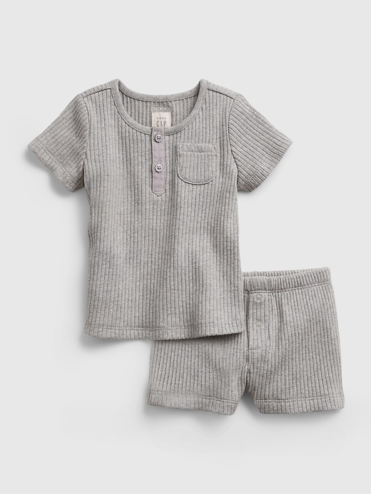 View large product image 1 of 4. Baby 100% Organic Cotton Outfit Set