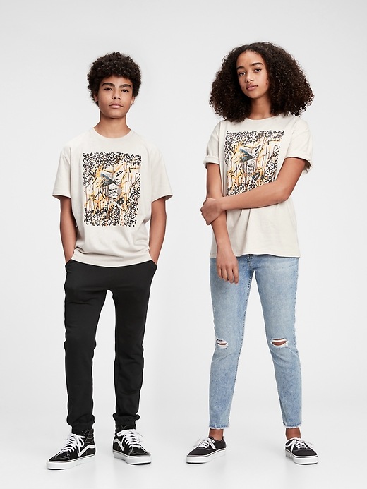 Image number 3 showing, The Gap Collective Black History Month Teen 100% Organic Cotton T-Shirt