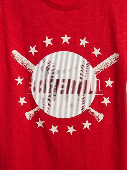 Image number 3 showing, Kids 3D Baseball Graphic T-Shirt