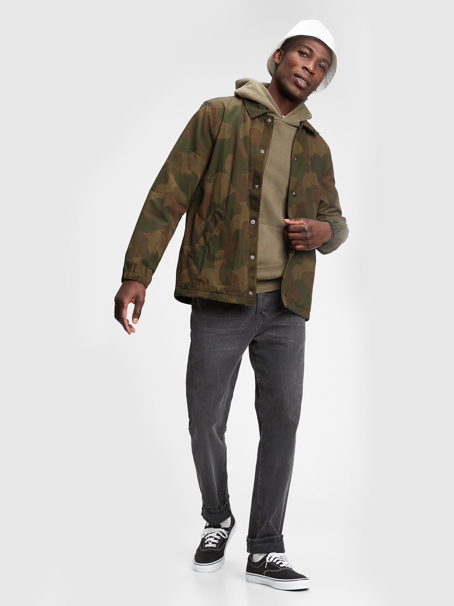 Nylon Coach Jacket | Gap