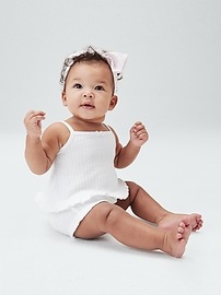 View large product image 4 of 4. Baby Ruffle Outfit Set