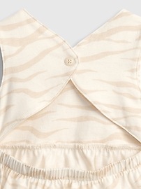 View large product image 3 of 3. Baby 100% Organic Cotton Bubble One-Piece