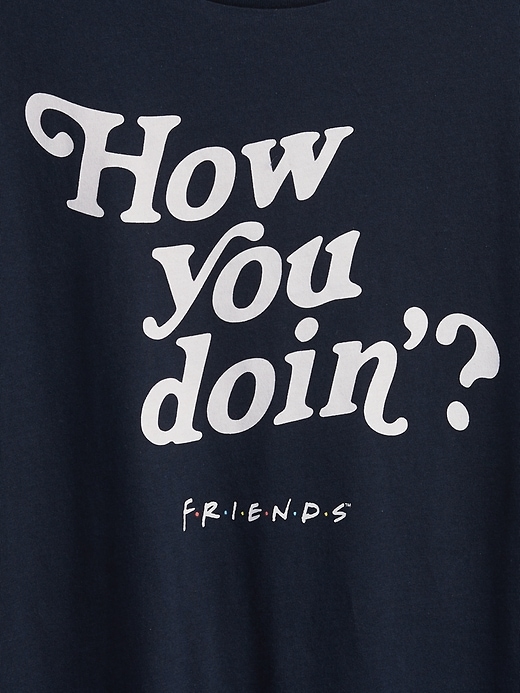 Image number 4 showing, Teen &#124 Friends 100% Organic Cotton Graphic T-Shirt