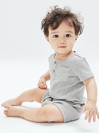 View large product image 4 of 4. Baby 100% Organic Cotton Outfit Set