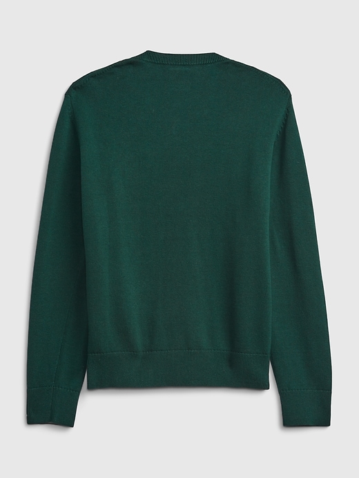 Image number 3 showing, Kids Organic Cotton Uniform Sweater