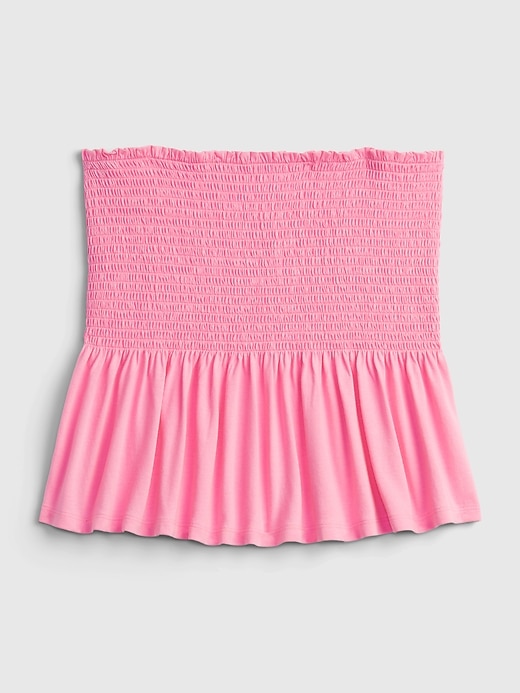 Image number 2 showing, Teen Strapless Smocked Tube Top