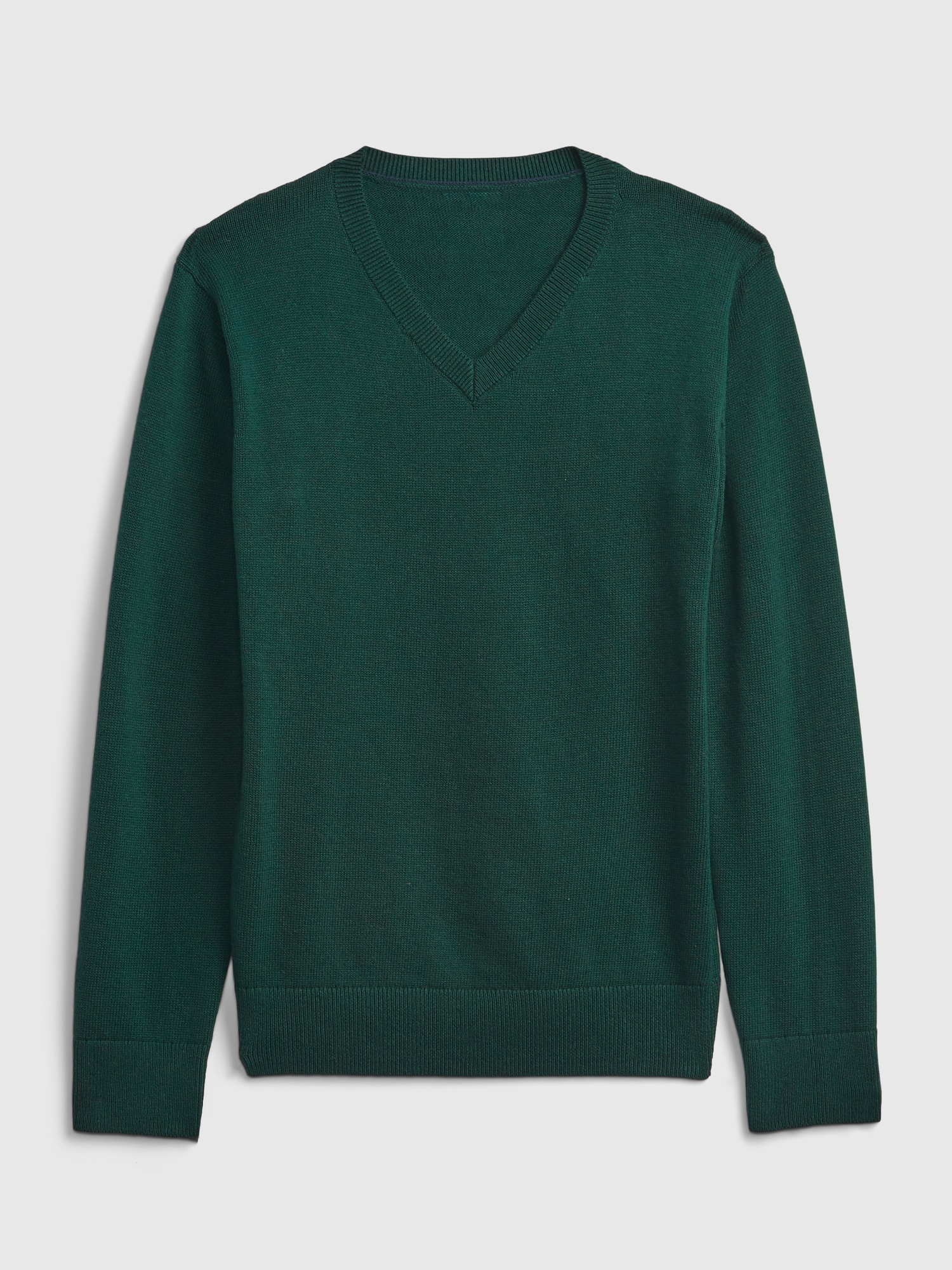 Gap Kids Organic Cotton Uniform Sweater green. 1