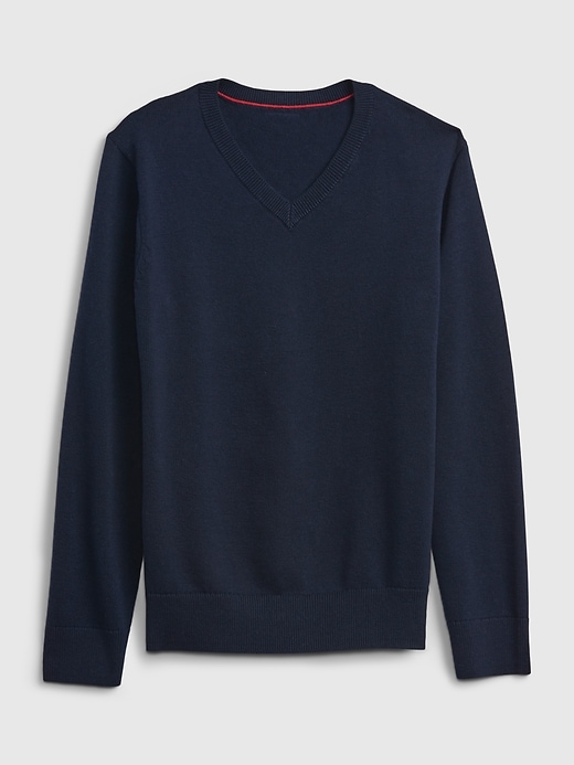 Image number 6 showing, Kids Organic Cotton Uniform Sweater