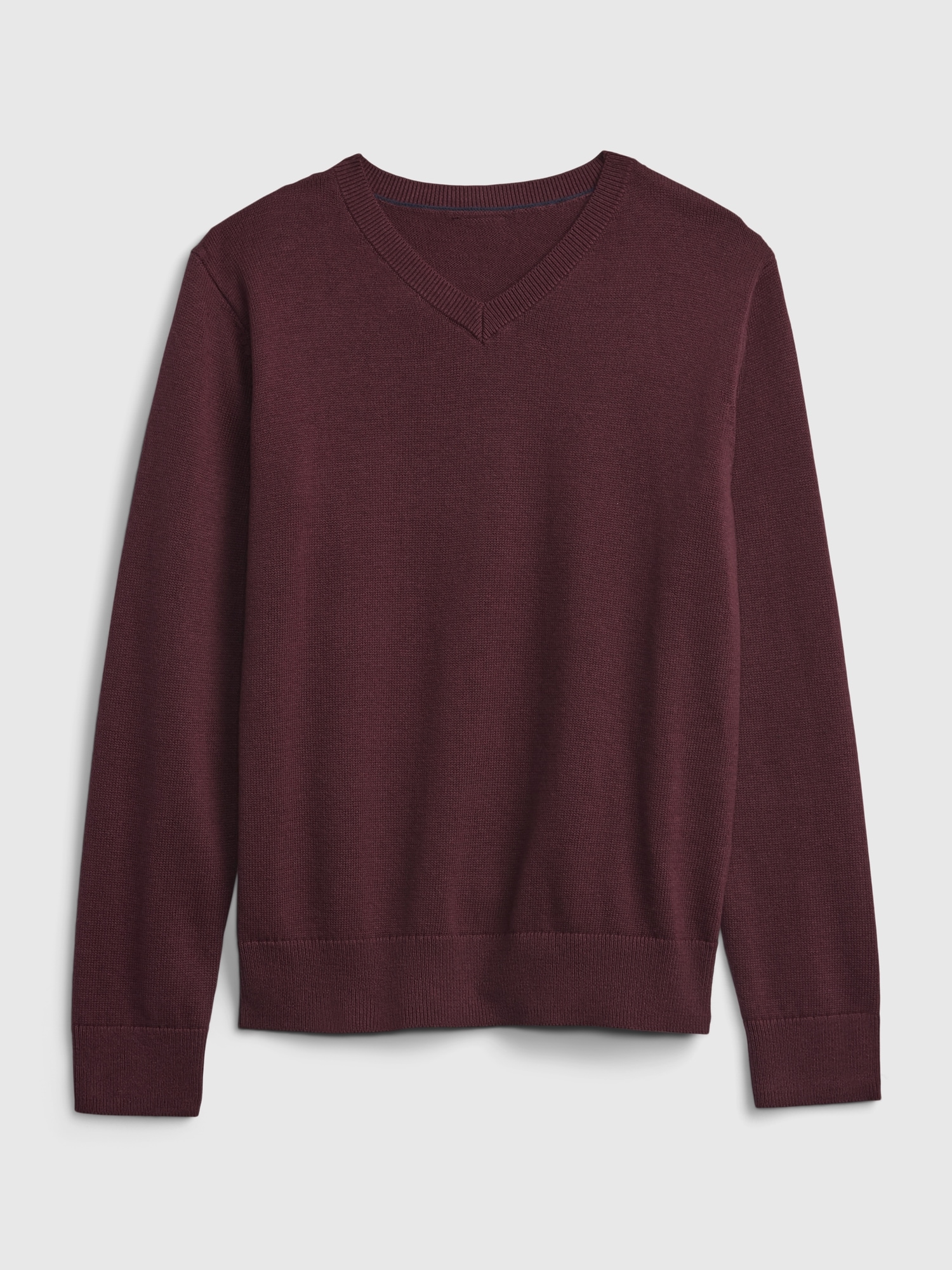 Gap Kids Organic Cotton Uniform Sweater red. 1
