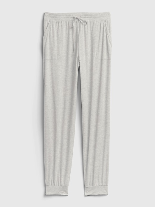 L'image numéro 5 présente Pantalon de jogging de pyjama en modal