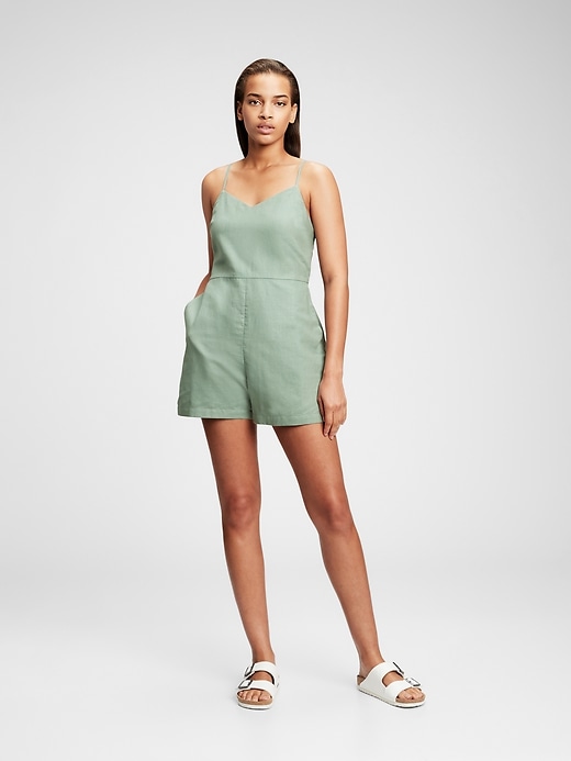 View large product image 1 of 1. Cami Romper