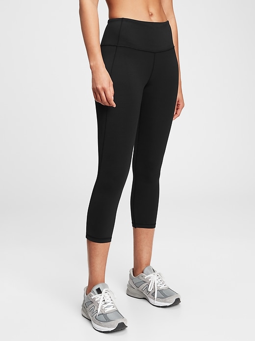 View large product image 1 of 8. GFast High Rise Capris in Eclipse