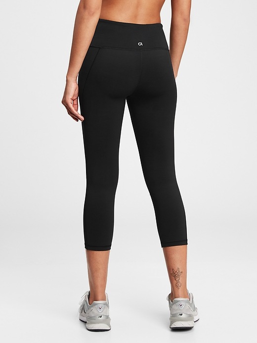 View large product image 2 of 8. GFast High Rise Capris in Eclipse