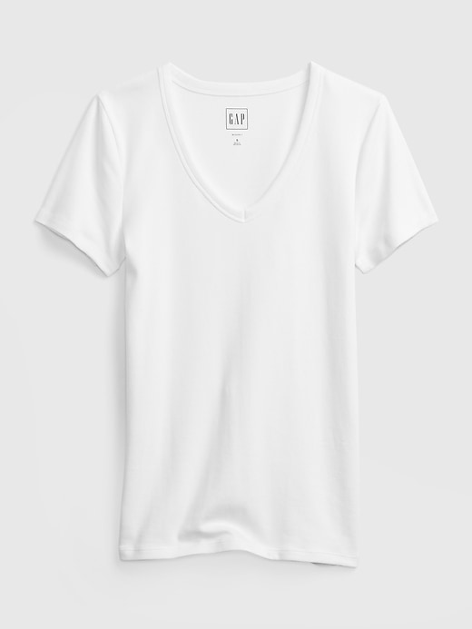 Image number 8 showing, Modern V-Neck T-Shirt