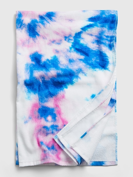 View large product image 1 of 1. Kids Tie-Dye Towel