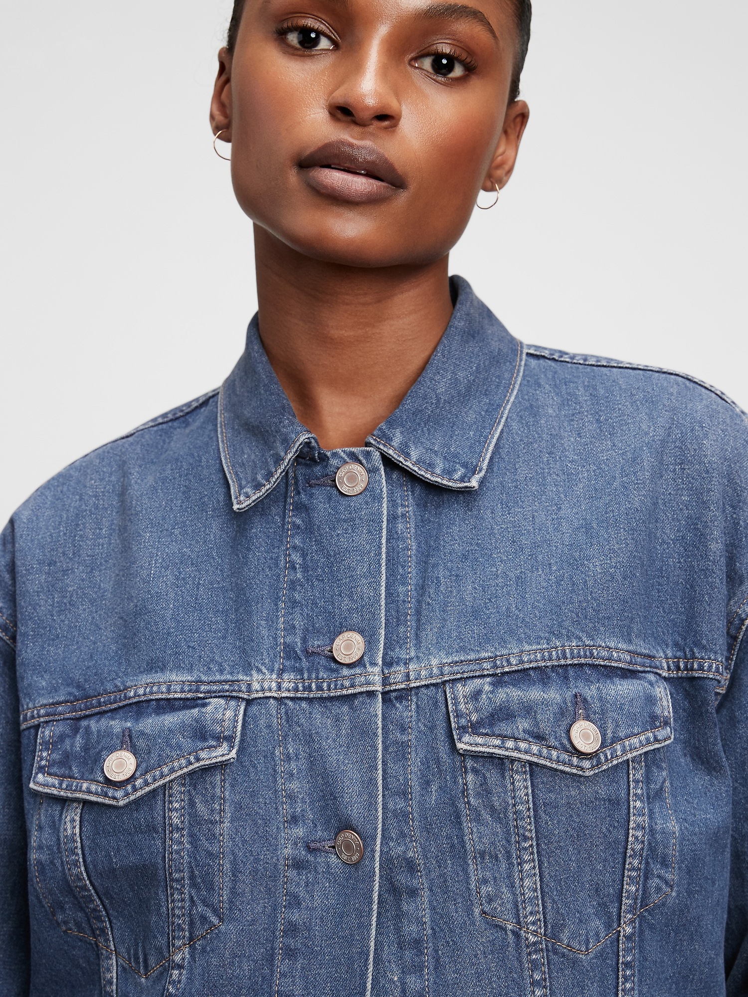 oversized denim jacket canada