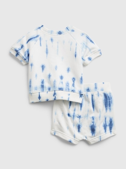 View large product image 2 of 3. Baby Tie-Dye Outfit Set