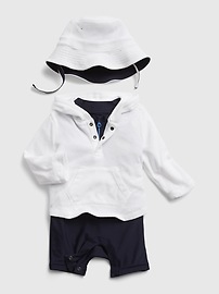 View large product image 3 of 3. Baby 3-Piece Swim Outfit Set