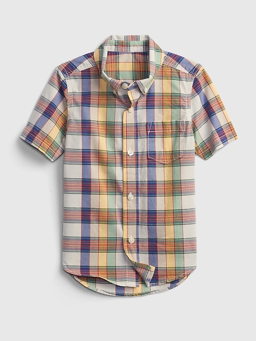 View large product image 1 of 1. Toddler Poplin Shirt