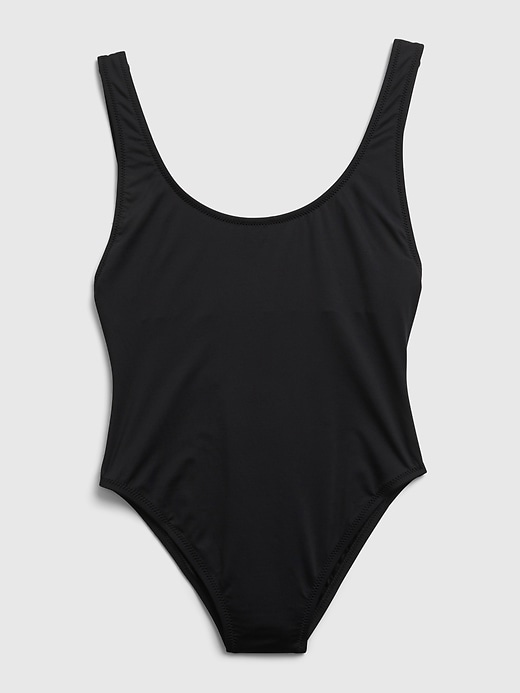 Image number 3 showing, Recycled High Cut Swim One-Piece