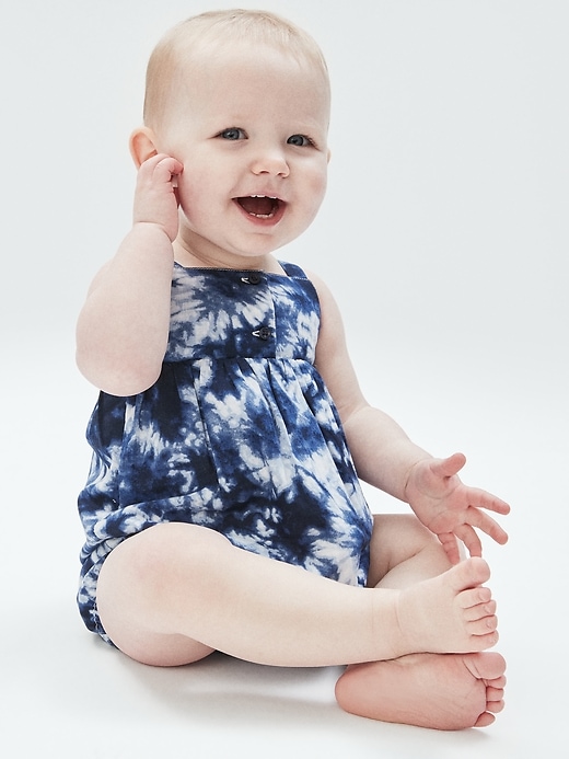 Image number 4 showing, Baby Tie-Dye Shorty One-Piece