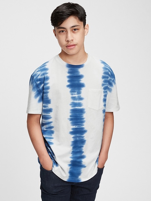 Image number 4 showing, Teen 100% Organic Cotton Pocket T-Shirt