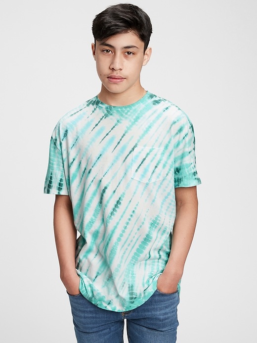 Image number 9 showing, Teen 100% Organic Cotton Pocket T-Shirt