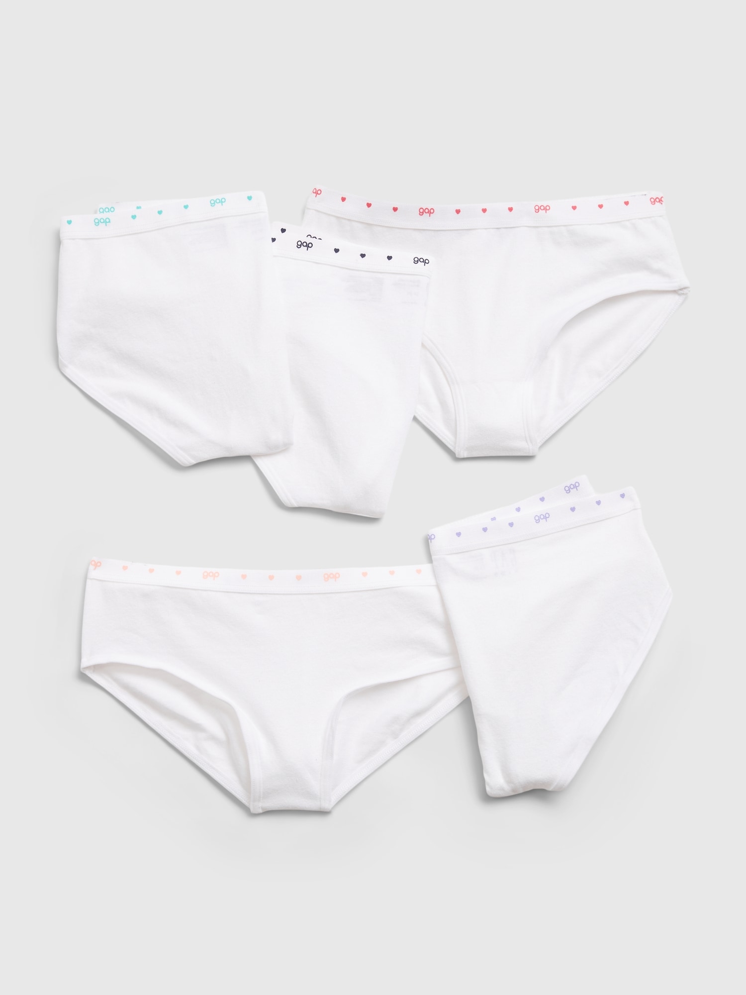 Girls' Organic Cotton Briefs - 3-Pack variante 1