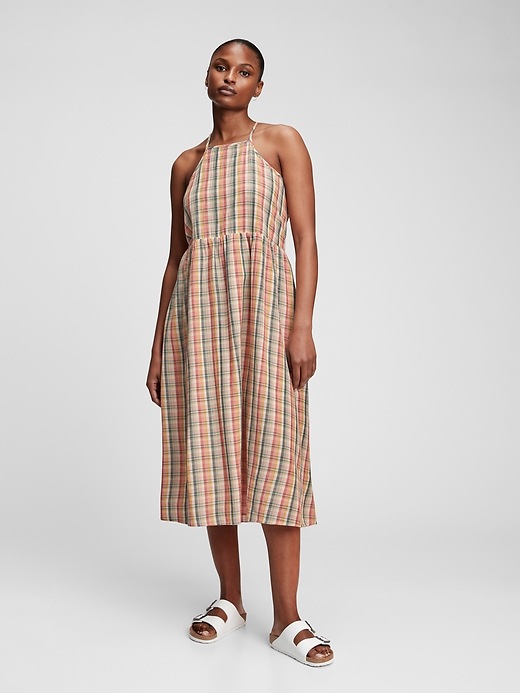 Gap HalterNeck Midi Dress