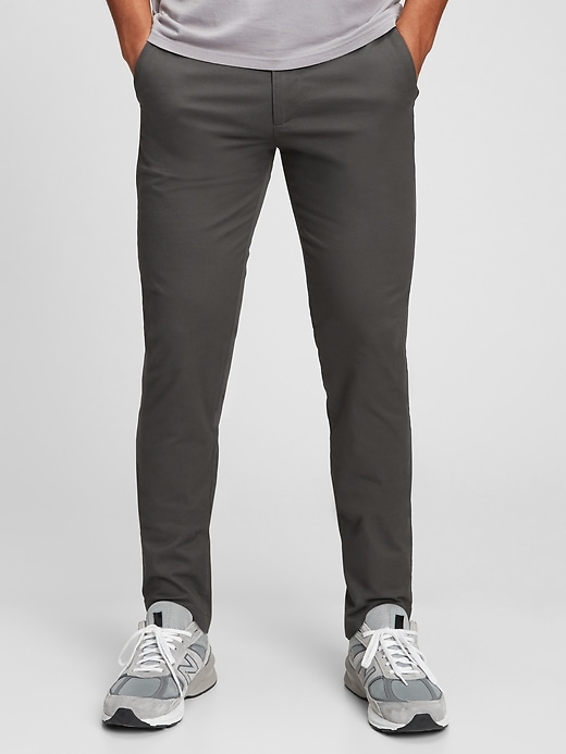 Image number 9 showing, Modern Khakis in Skinny Fit with GapFlex