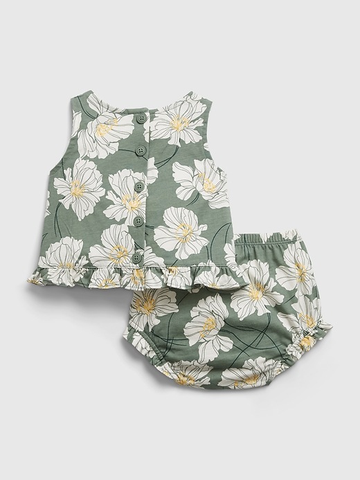 Image number 2 showing, Baby Floral Outfit Set