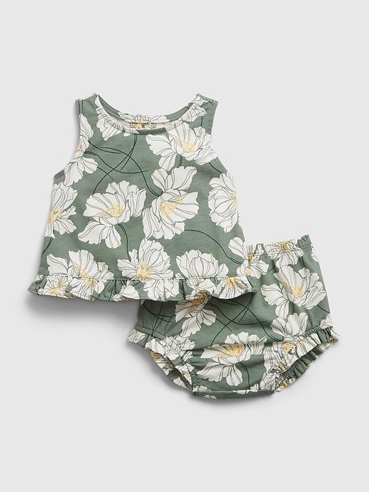 Image number 1 showing, Baby Floral Outfit Set