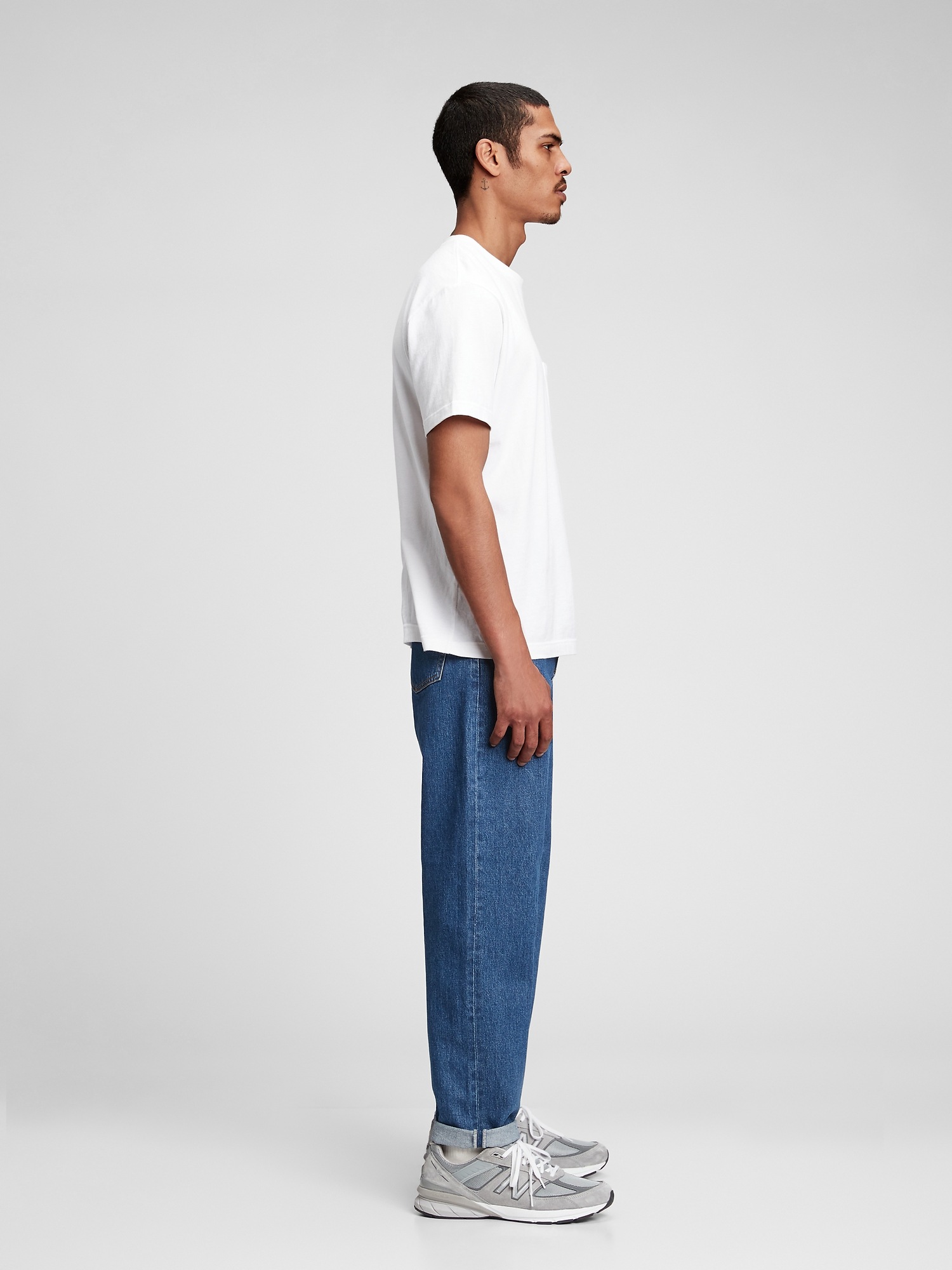 GapFlex Relaxed Taper Jeans with 
