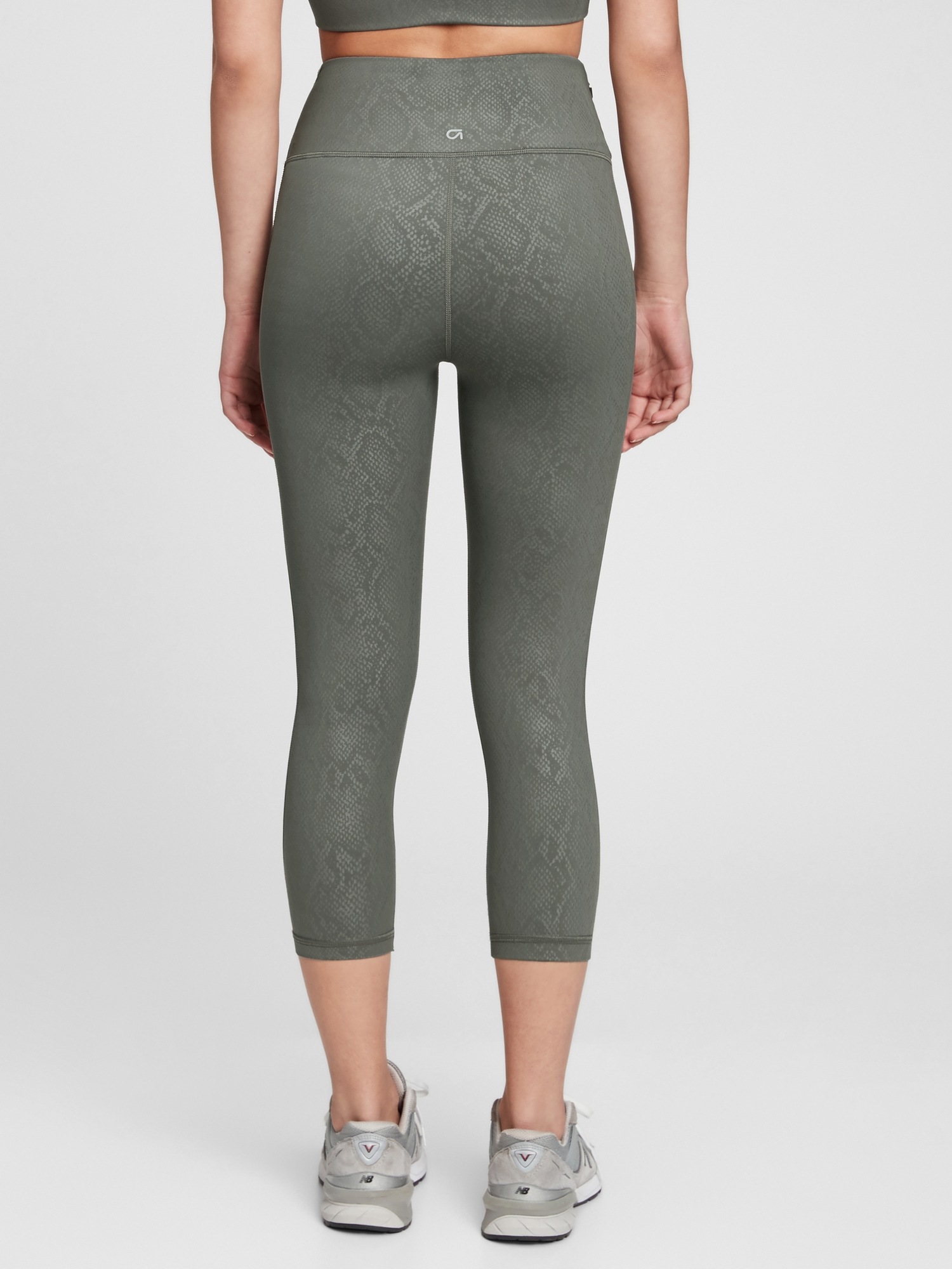 GapFit High Rise Capris in Eclipse | Gap