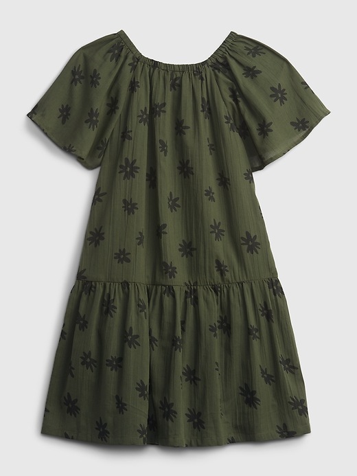 Image number 3 showing, Kids Tiered Floral Dress