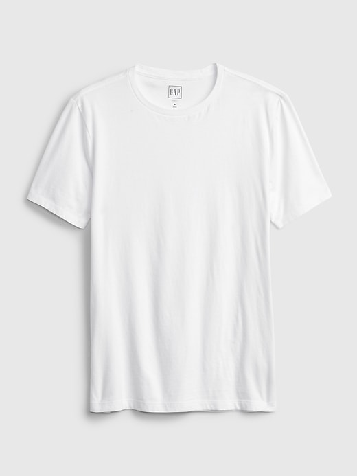 L'image numéro 10 présente T-shirt classique en coton