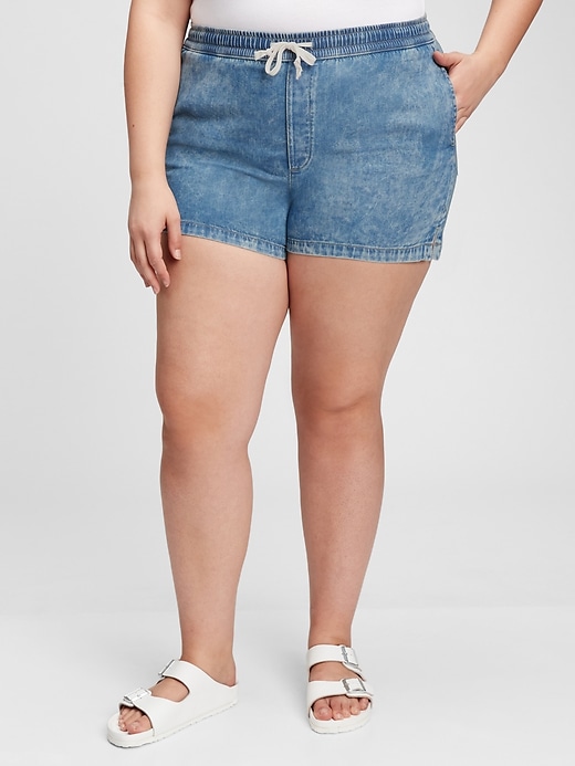 Image number 1 showing, The Gen Good Denim Pull-On Shorts
