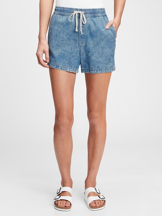 Image number 4 showing, The Gen Good Denim Pull-On Shorts
