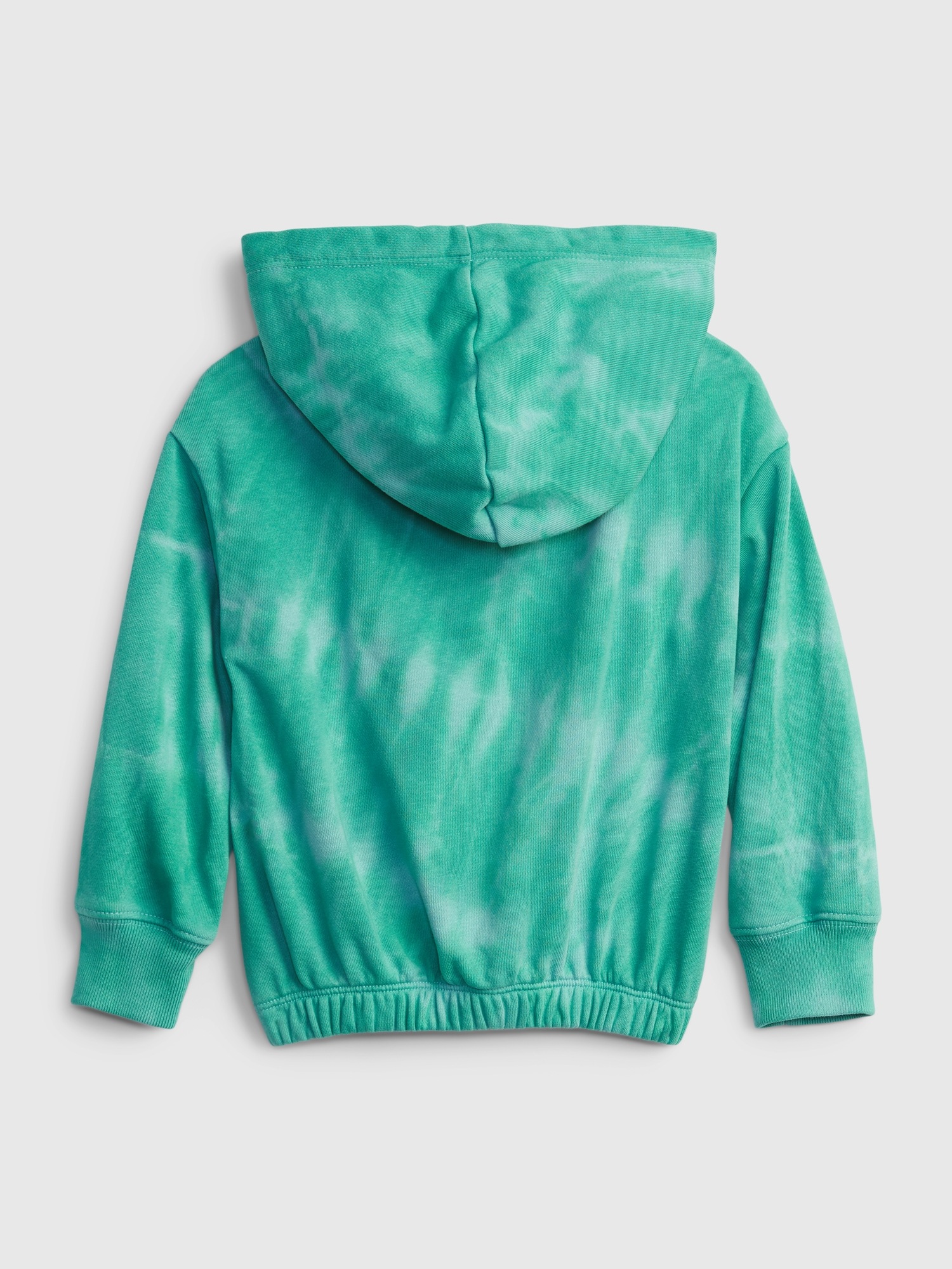 green tie dye sweatshirt