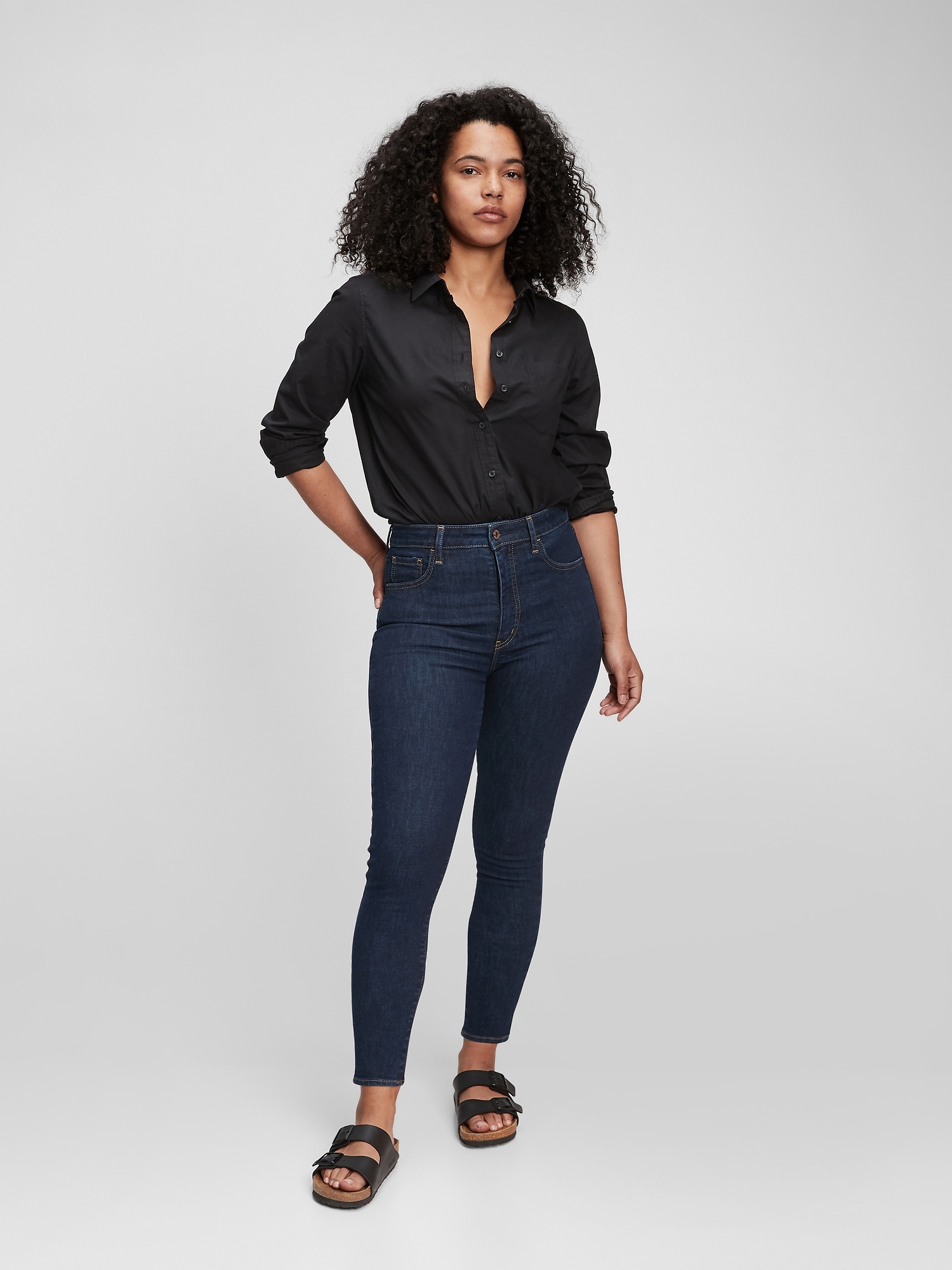 Buy Gap High Waisted Washwell Jeggings from the Gap online shop