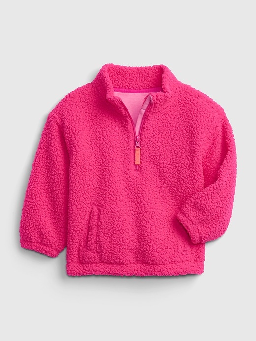 gap quarter zip sweatshirt