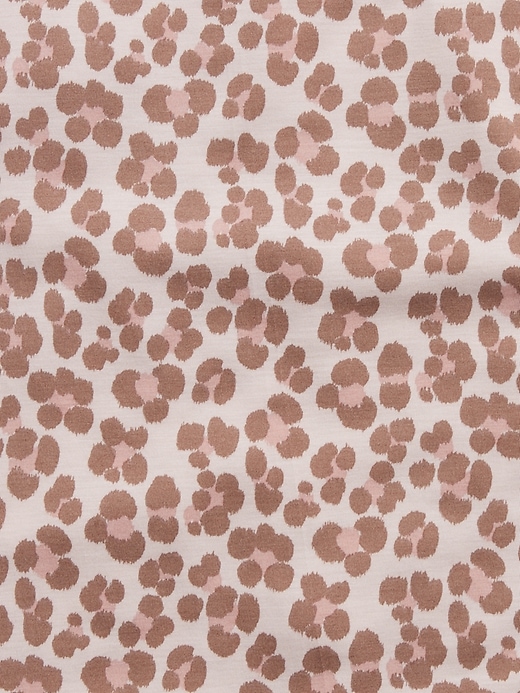 Image number 2 showing, Kids 100% Recycled Polyester Leopard PJ Set