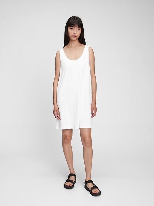 View large product image 1 of 1. Terry Swing Dress