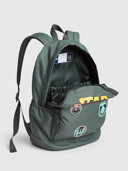 Image number 2 showing, GapKids &#124 Star Wars&#153 Patch Graphic Recycled Senior Backpack