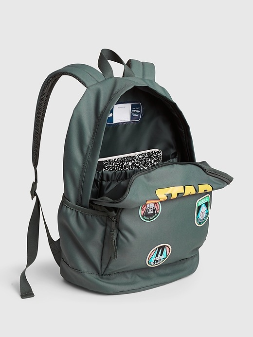Image number 3 showing, GapKids &#124 Star Wars&#153 Patch Graphic Recycled Senior Backpack