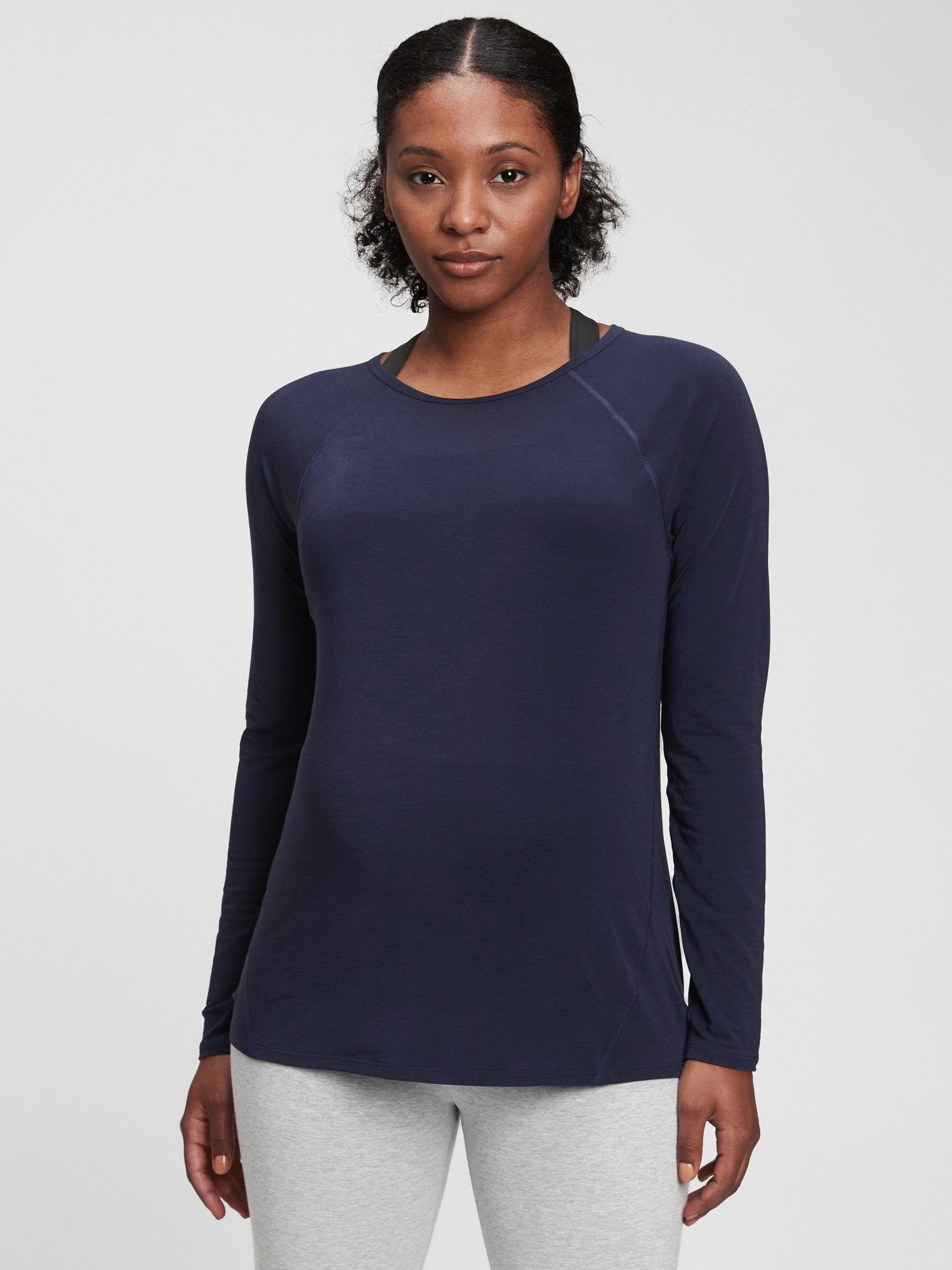 Gap GapFit Breathe Roll Sleeve T-Shirt, The Very Best Gap Clothing to Buy  When Comfortable Is Practically Your Middle Name