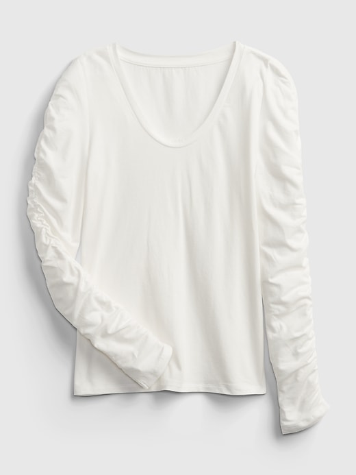 Image number 8 showing, Featherweight U-Neck T-Shirt
